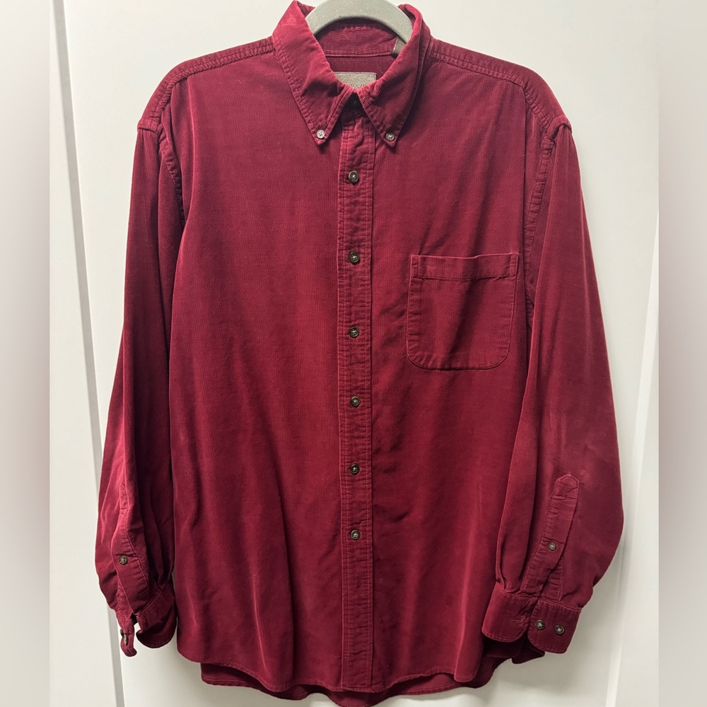 Vintage Corduroy Button-Up
